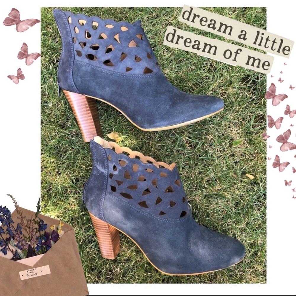 🌟Anthropologie Klub Nico Bea Lacy Booties